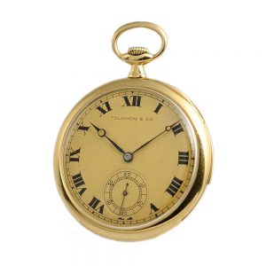 Swiss thin gold minute repeating pocket watch Circa 1920