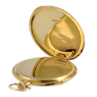 Swiss thin gold minute repeating pocket watch Circa 1920