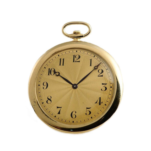 Swiss ultra-thin pocket watch for the French market Circa 1920