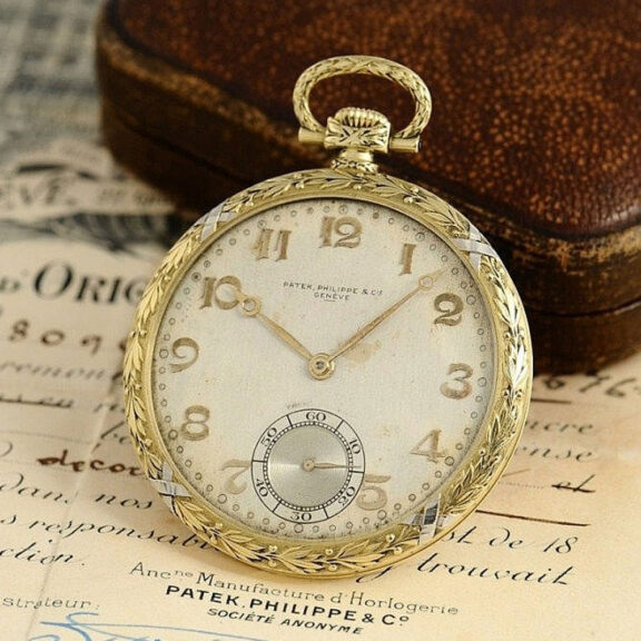 Swiss rare gentleman's pocket watch with original box Circa 1926 Swiss rare gentleman's pocket watch with original box Circa 1926