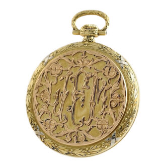 Swiss rare gentleman's pocket watch with original box Circa 1926