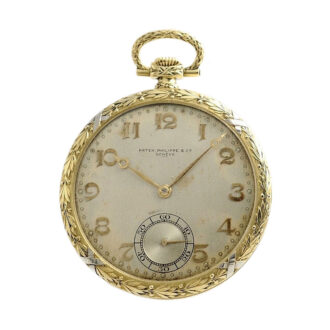 Swiss rare gentleman's pocket watch with original box Circa 1926