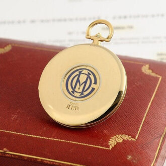 French gold thin minute repeater with concealed dial Circa 1918