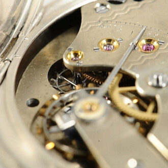 Swiss silver pocket watch for the American market Circa 1874