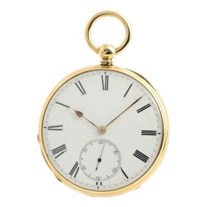 Scottish pocket watch with English lever escapement Circa 1875