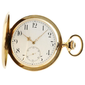 Swiss super heavy hunting cased pocket watch Circa 1910