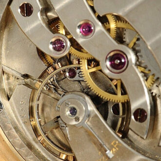 Swiss oversized watch with spring detent escapement Circa 1905