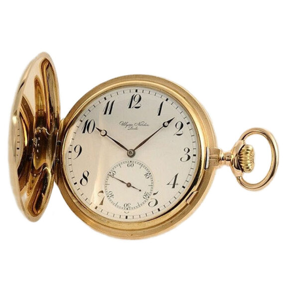 Swiss oversized watch with spring detent escapement Circa 1905