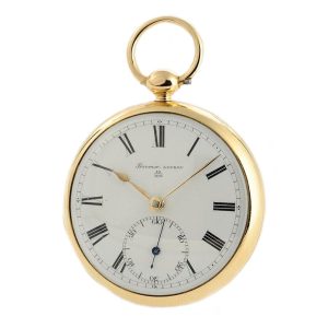 English 18K gold precision pocket watch Circa 1829
