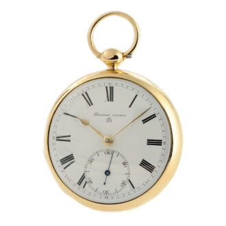 English 18K gold precision pocket watch Circa 1829