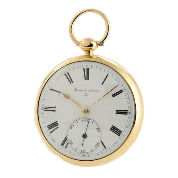 English 18K gold precision pocket watch Circa 1829
