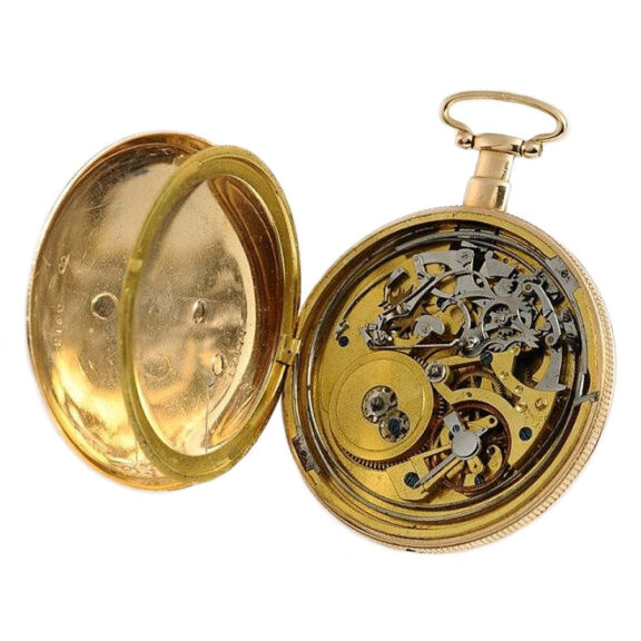 Swiss quarter repeater with virgule escapement Circa 1815 Swiss quarter repeater with virgule escapement Circa 1815