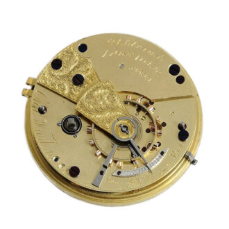 English heavy precision hunting cased pocket watch Circa 1856