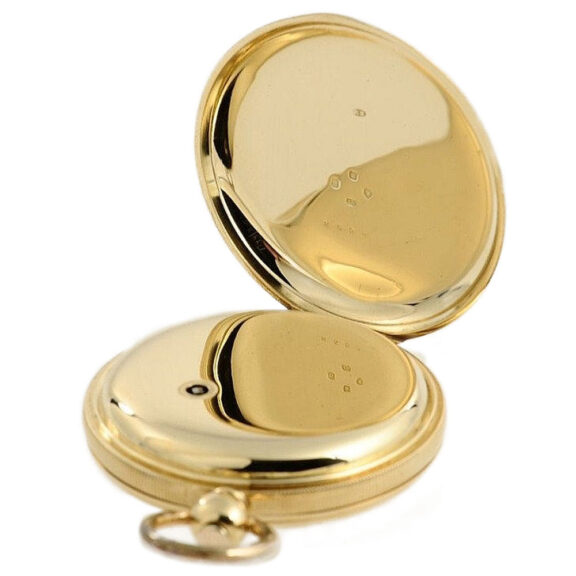 English heavy precision hunting cased pocket watch Circa 1856 English heavy precision hunting cased pocket watch Circa 1856