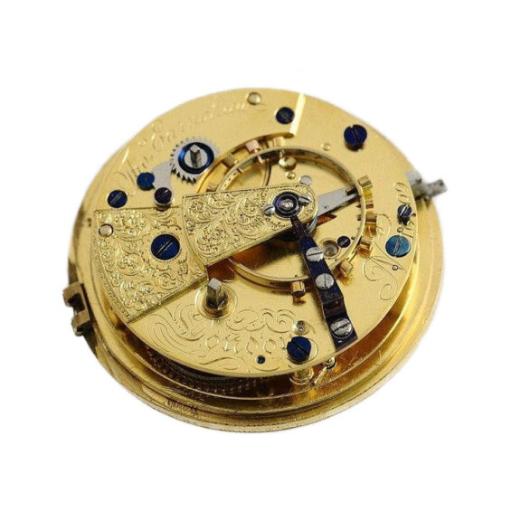 English chronometer with spring detent escapement Circa 1840 English chronometer with spring detent escapement Circa 1840