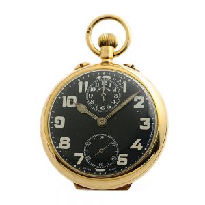 Swiss gentleman's pocket watch with alarm Circa 1930