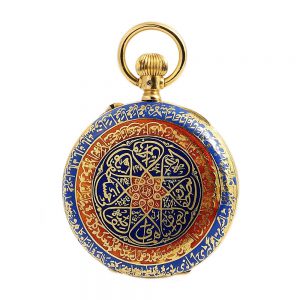 Swiss gold enamel watch for the Ottoman market Circa 1915