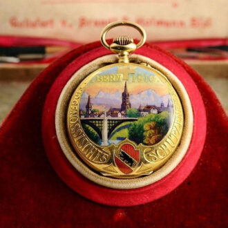 Swiss commemorative watch for Bern Schutzenfeste Circa 1910