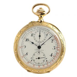 Swiss rare Doctor’s watch of historic interest Circa 1915
