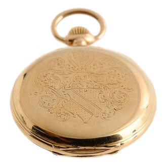 Swiss pocket watch with monogram of Frederick II Circa 1910