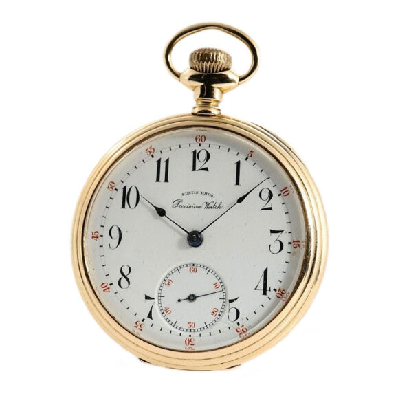 American gold Glashütte precision pocket watch Circa 1902