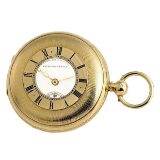 English watch with chronometer detent escapement Circa 1842