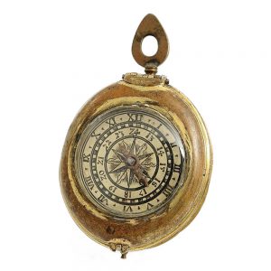 German pendant watch case with later movement Circa 1620