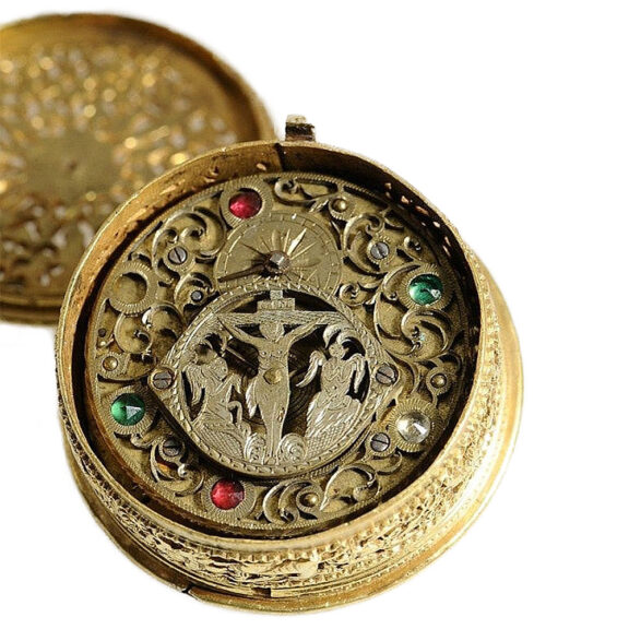 German watch case of a Renaissance "clock-watch" Circa 1580 German watch case of a Renaissance "clock-watch" Circa 1580
