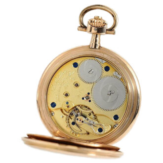 German Glashütte pocket watch with chatelaine Circa 1900