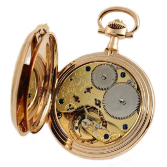 German gold heavy Glashütte Ankerchronometer Circa 1889