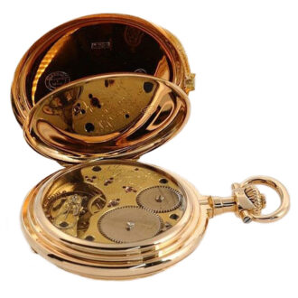 German gold heavy Glashütte Ankerchronometer Circa 1889