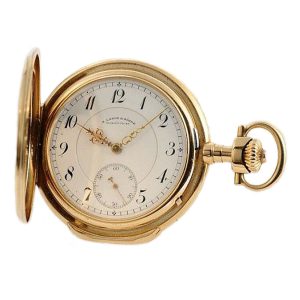 German pocket watch with original box and certificate Circa 1913