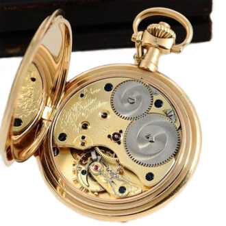 German pocket watch with original box and certificate Circa 1913