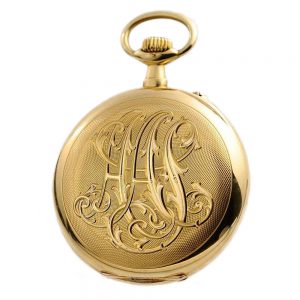 German gold prime quality 1A Glashütte pocket watch Circa 1900