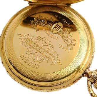 German heavy magnificent Glashütte pocket watch Circa 1880