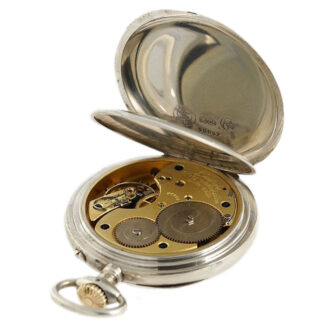 German silver Glashütte deck watch with swastika Circa 1936