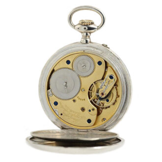 German silver Glashütte deck watch with swastika Circa 1936