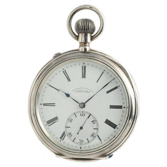 German silver open faced Glashütte deck watch Circa 1920