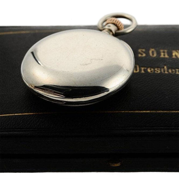 German silver prime 1A quality Glashütte pocket watch Circa 1896 German silver prime 1A quality Glashütte pocket watch Circa 1896