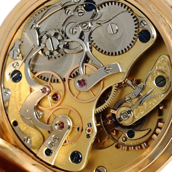 German rare lever chronometer with chronograph Circa 1896 German rare lever chronometer with chronograph Circa 1896