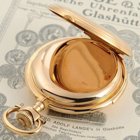 German rare Glashütte minute repeating pocket watch Circa 1885 German rare Glashütte minute repeating pocket watch Circa 1885