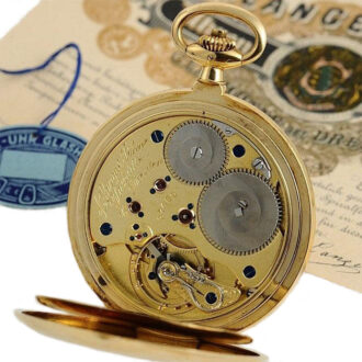 German pocket watch manufactured in quality 1A Circa 1931