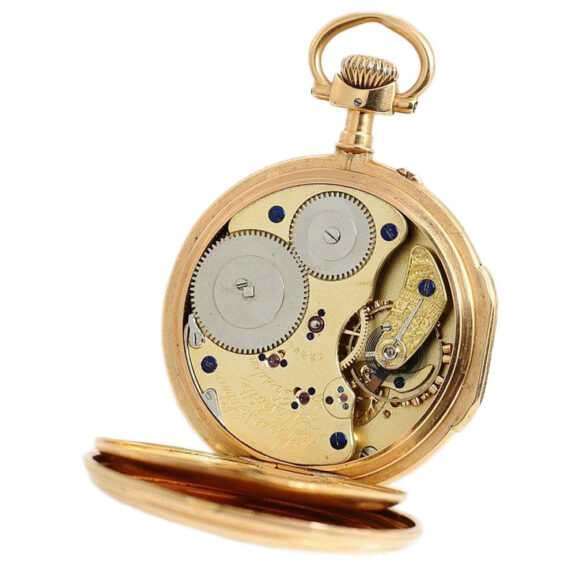 German gold pocket watch manufactured in quality 1A Circa 1878 German gold pocket watch manufactured in quality 1A Circa 1878
