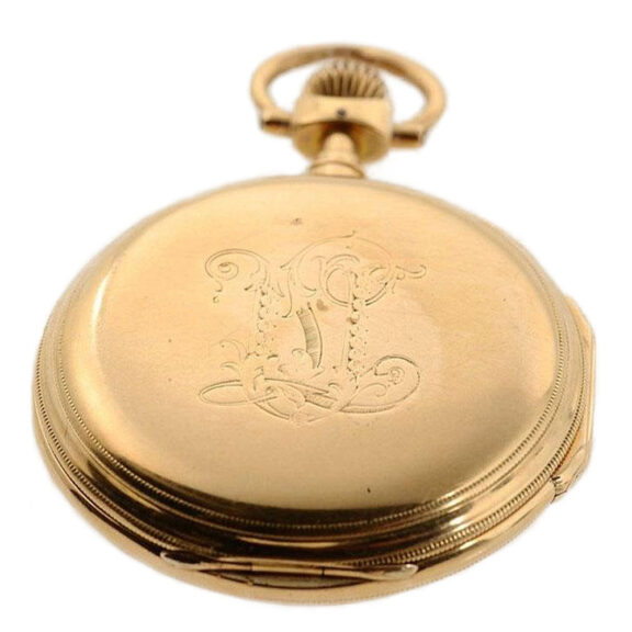 German gold pocket watch manufactured in quality 1A Circa 1878 German gold pocket watch manufactured in quality 1A Circa 1878
