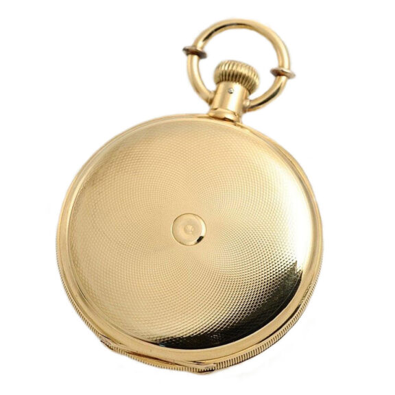 German very rare Glashütte cut hunter pocket watch Circa 1860 German very rare Glashütte cut hunter pocket watch Circa 1860