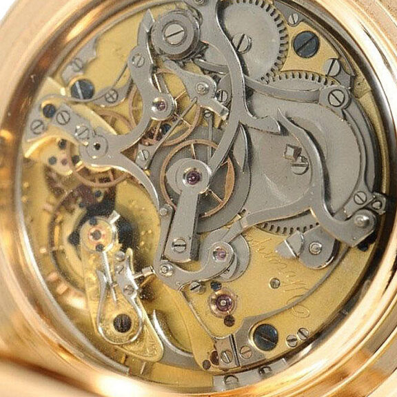 German minute repeating watch with chronograph Circa 1902 German minute repeating watch with chronograph Circa 1902