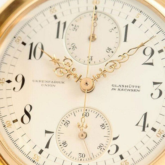 German minute repeating watch with chronograph Circa 1902 German minute repeating watch with chronograph Circa 1902