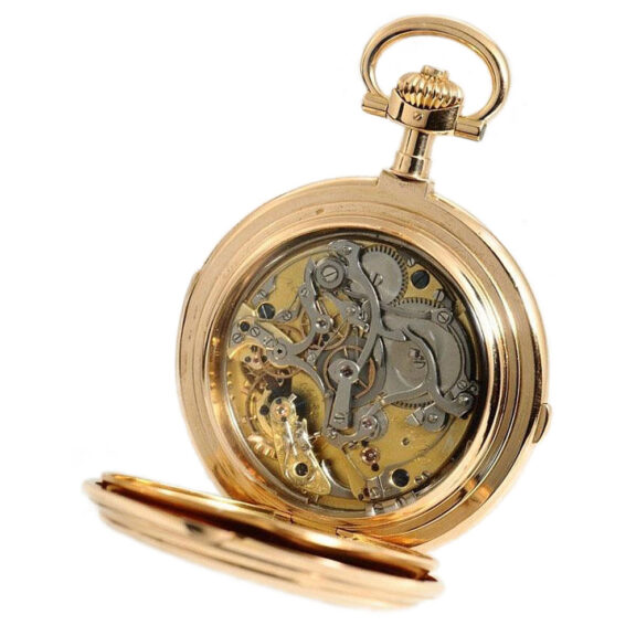 German minute repeating watch with chronograph Circa 1902 German minute repeating watch with chronograph Circa 1902