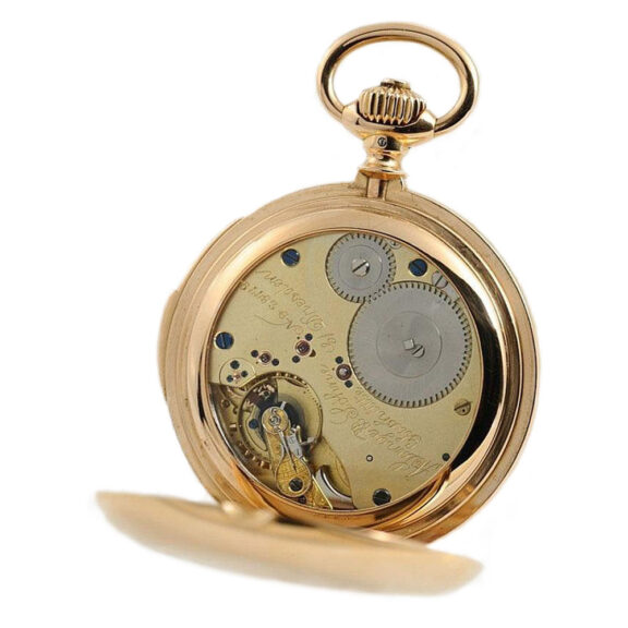 German gold quarter repeating hunting case watch Circa 1888 German gold quarter repeating hunting case watch Circa 1888