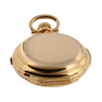 Swiss gold chronograph minute repeating watch Circa 1884 Swiss gold chronograph minute repeating watch Circa 1884